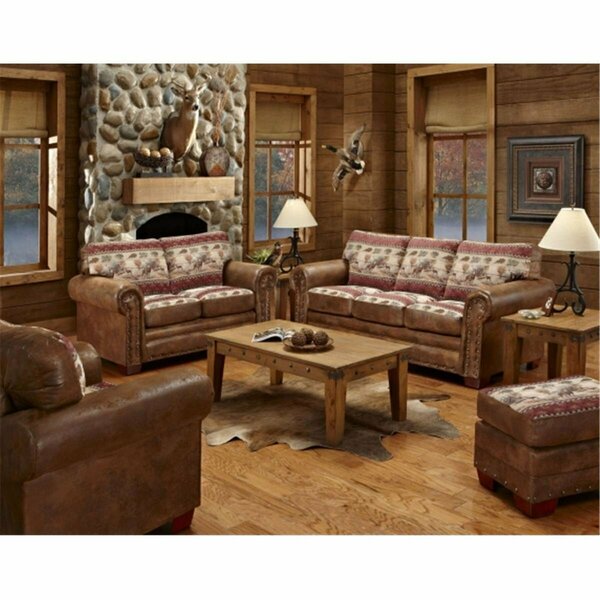 American Furniture Classics Deer Valley With Sleeper Sofa, 4PK 8500-50S